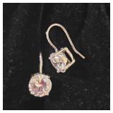 Earrings CZ? Not Diamond-magnet slightly