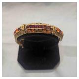 Heidi Daus Rhinestone Hinged Bracelet