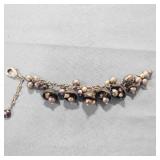 Cha Cha Bracelet of Mushroom shaped bells &