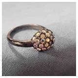 Cocktail Ring marked Rosa size 6