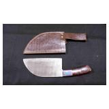 Cleaver Knife With Sheath