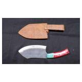 Cleaver Knife With Sheath