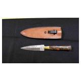 Double Edge Dagger Knife With Sheath