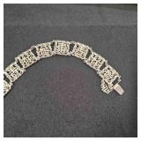 Silver? Asian Style Bracelet-not marked silver but