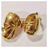Monet gold tone Brooch Pin