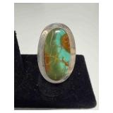 Large Navajo sterling silver ring