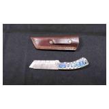 Tanto blade knife with sheath