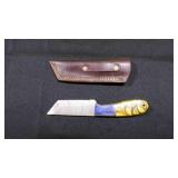 Tanto blade knife with sheath