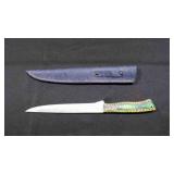Long Fillet Bladed Knife With Sheath