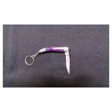 Miniature Folding Pocket Knife With Keychain