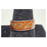 vintage Siamese sterling silver ring
