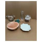 VASES, CANDY DISHES