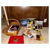 BASKET W/ BOOKS
