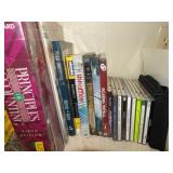 FIREPLACE TOOLS, LIGHTERS, BOOKS