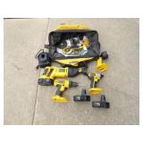DEWALT CORDLESS TOOLS W/ BAG