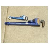 2 - KOBALT PIPE WRENCHES