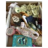 PLAY MONEY, JEWELERY BOX
