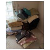 PILLOWS, BLANKETS