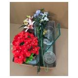 FLOWERS, VASES