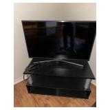 SAMSUNG 38" TV W/ REMOTES, STAND