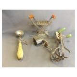 Vintage Manual Kitchen Tools - French Fry Cutter