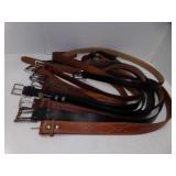 12 Size 40 Belts - Some Leather - Polo - Tommy