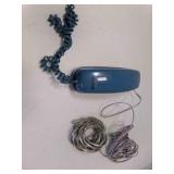 Vintage Blue Bell Phones Push Button Land Line