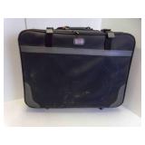 Five Ports Soft Side Suitcase w/Padlock Key