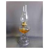 Vintage Clear Glass Kerosene Oil Lamp Hurricane