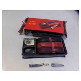 6 Way Belt Set Gold Tone Buckle ONLY & 2 Pair Nail