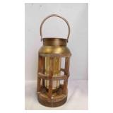 Mercana Andy || Small Natural Wood Cylindrical