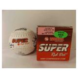 Worth Super Red Dot Official Softball - Signed by