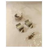Weaver Top Mount Rings 1" #49034 Silver Finish