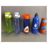 Plastic & Aluminum Water Bottles - Designed For