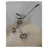Vintage Golf Bag Caddy Push Pull Cart 2 Wheels