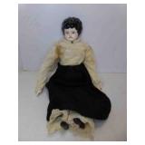 OLD Vintage Porcelain "China Head" Doll - No