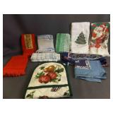 Assortment of Kitchen Hand Towels - Two Bandanas