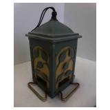 Vintage Metal Hanging Bird Feeder