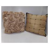 2 Throw Pillows