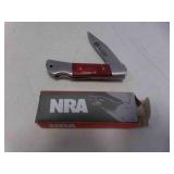 NRA National Rifle Association Lock Blade Knife