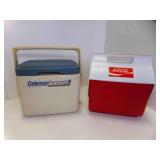 Vintage Coca-Cola Igloo Cooler Lunch Box & Vintage