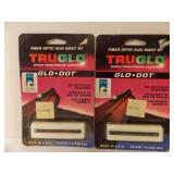 2 TruGlo Glo Dot Fiber Optic Gun Sight