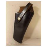 Vintage Black Leather Holster - Right Hand EIG