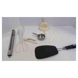 8 Kitchen Tools; 1 Dumpling Press, 2 - 1/4 TSP