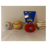 2 Rawlings Official Major League Baseballs  St.