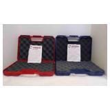 2 Doskocil Gun Guard Cases; 1 Blue, 1 Red