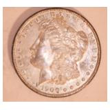 1900 MORGAN DOLLAR, O MINT