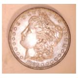 1886 MORGAN DOLLAR, NO MARKINGS 1886 MORGAN DOLLAR, NO MARKINGS