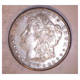 1900 MORGAN DOLLAR, NO MARKINGS 1900 MORGAN DOLLAR, NO MARKINGS