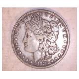 1883 MORGAN DOLLAR, NO MARKINGS